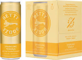 Betty Booze RTD Sparkling Tequila Oak Smoked Lemonade 4 pack